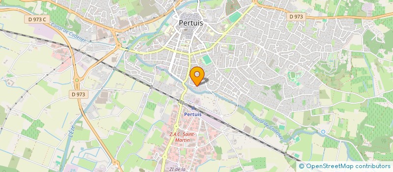 localisation de l'entreprise MADAME CAROLINE DE OTTERO  PERTUIS