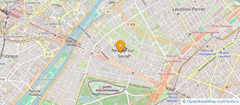 localisation de l'entreprise MADAME CAROLINE DE TURCKHEIM à NEUILLY-SUR-SEINE