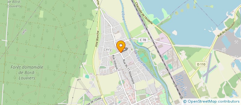 localisation de l'entreprise MADAME CAROLINE DEBAECKER  LERY