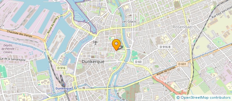 localisation de l'entreprise MADAME CAROLINE DECONINCK à DUNKERQUE