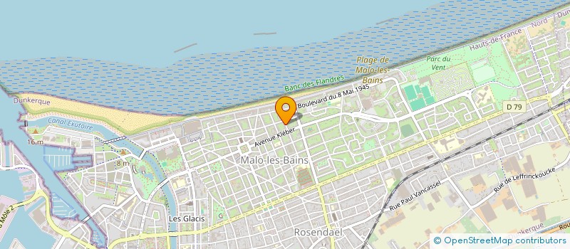 localisation de l'entreprise MADAME CAROLINE DEHECQ à DUNKERQUE