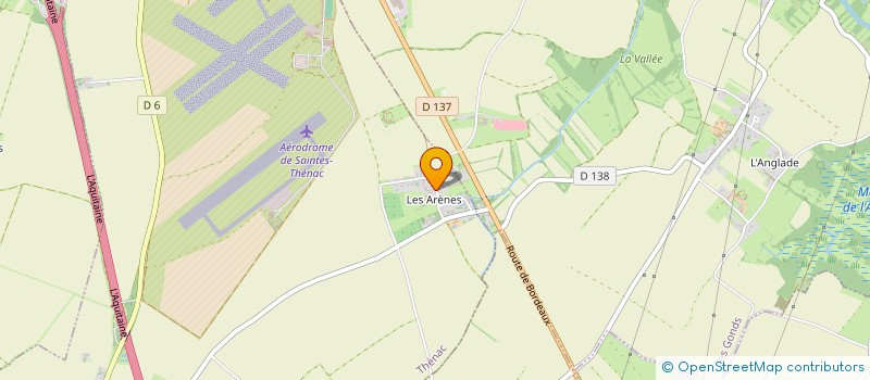 localisation de l'entreprise MADAME CAROLINE DEKOSTER  THENAC