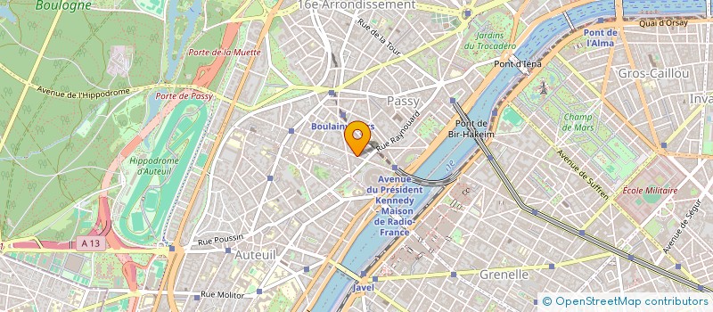 localisation de l'entreprise MADAME CAROLINE DELAFFOND  PARIS