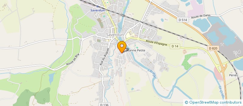 localisation de l'entreprise MADAME CAROLINE DELANNOY à JUSTINIAC