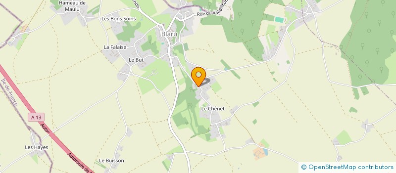 localisation de l'entreprise MADAME CAROLINE DELANNOY  BLARU