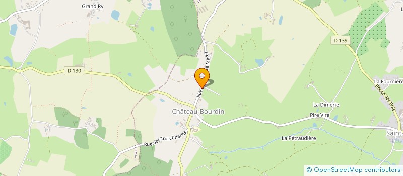 localisation de l'entreprise MADAME CAROLINE DELAUMONE  SAINT-PARDOUX-SOUTIERS