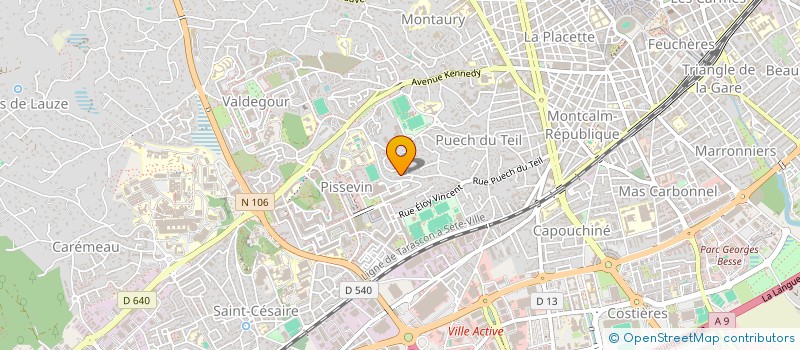 localisation de l'entreprise MADAME CAROLINE DELAYAT  NIMES