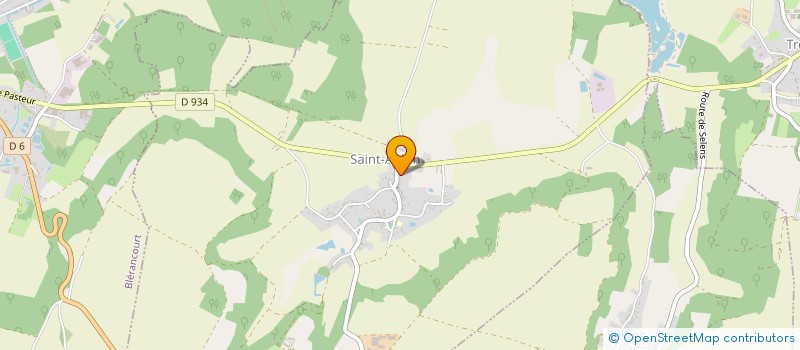 localisation de l'entreprise MADAME CAROLINE DELEPINE  SAINT-AUBIN