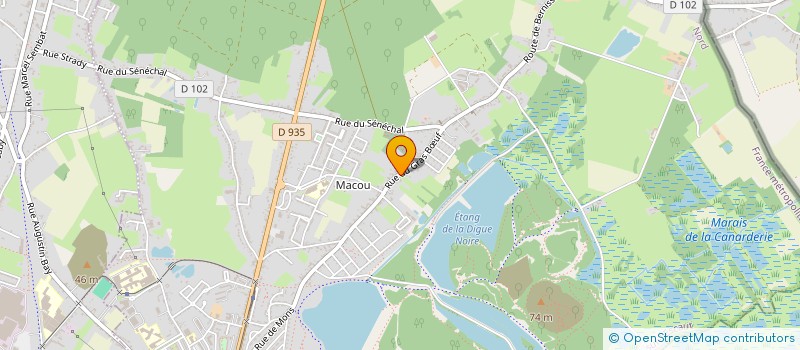 localisation de l'entreprise MADAME CAROLINE DELEPLANQUE  CONDE-SUR-L'ESCAUT