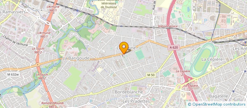 localisation de l'entreprise MADAME CAROLINE DELGRANGE à TOULOUSE