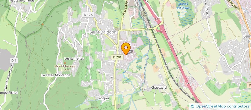 localisation de l'entreprise MADAME CAROLINE DELIVET  SAINT-BALDOPH