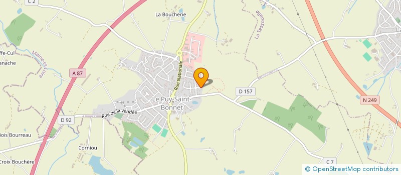 localisation de l'entreprise MADAME CAROLINE DENIS à CHOLET