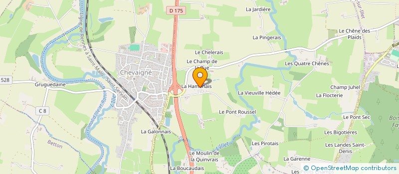 localisation de l'entreprise MADAME CAROLINE DENIS  MOUAZE