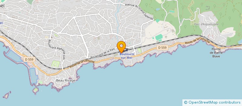 localisation de l'entreprise MADAME CAROLINE DENIS  SAINT-RAPHAEL