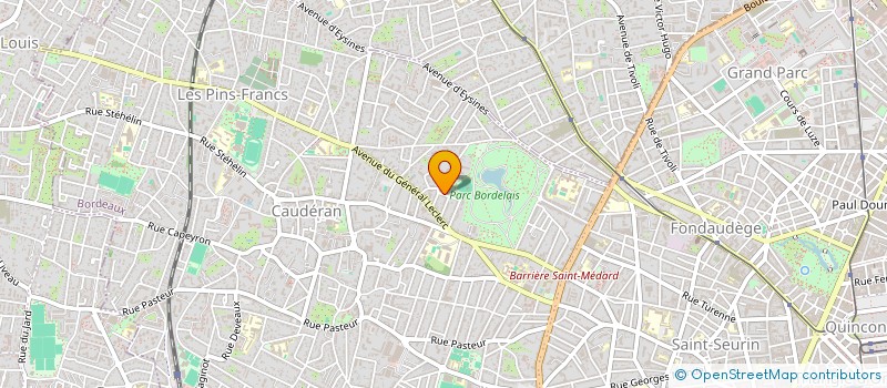 localisation de l'entreprise MADAME CAROLINE DENIZOT à BORDEAUX