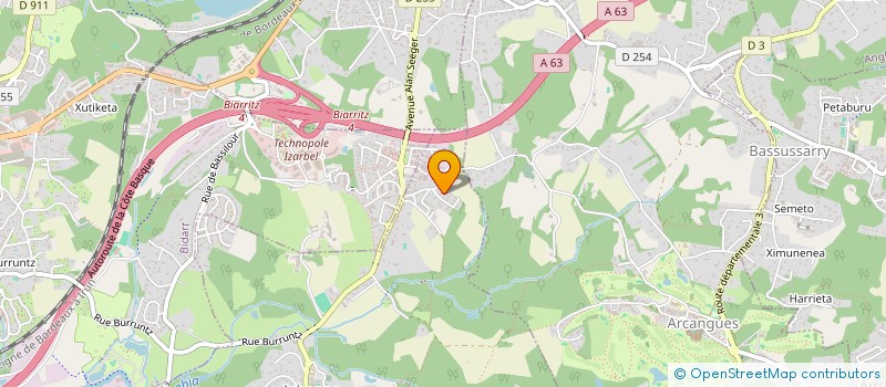 localisation de l'entreprise MADAME CAROLINE DESCLOIX  ARBONNE