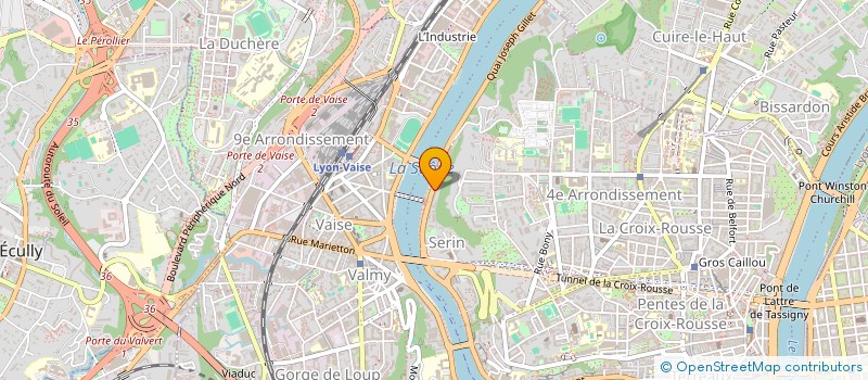 localisation de l'entreprise MADAME CAROLINE DESTRUY à LYON