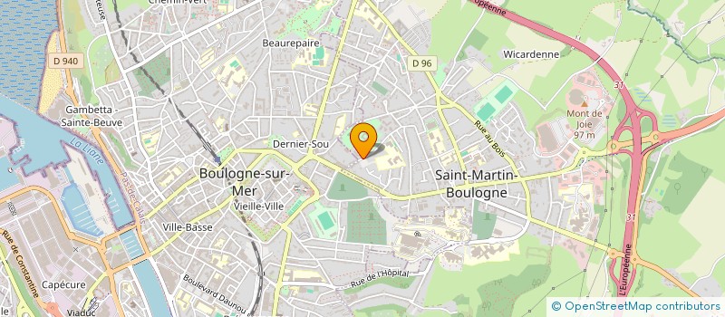 localisation de l'entreprise MADAME CAROLINE DEVILDER à SAINT-MARTIN-BOULOGNE