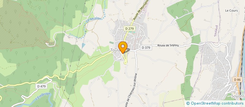 localisation de l'entreprise MADAME CAROLINE DEVISE à TOULAUD