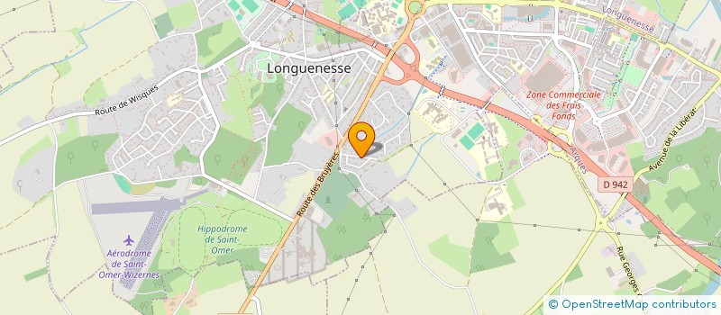 localisation de l'entreprise MADAME CAROLINE DEWERDT  LONGUENESSE