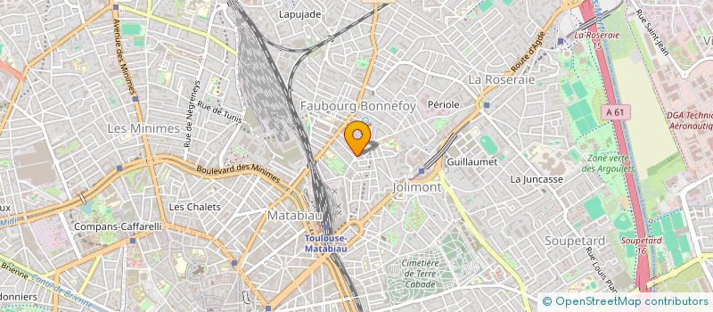 localisation de l'entreprise MADAME CAROLINE DEYDE à TOULOUSE