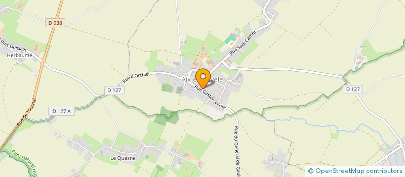 localisation de l'entreprise MADAME CAROLINE DHENIN  AIX-EN-PEVELE