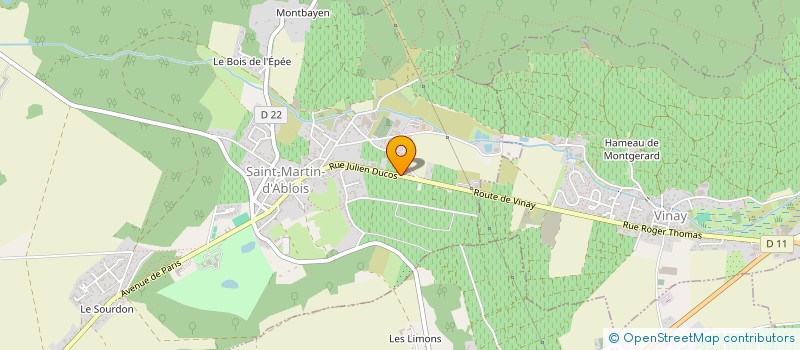 localisation de l'entreprise MADAME CAROLINE DIDIER  SAINT-MARTIN-D'ABLOIS