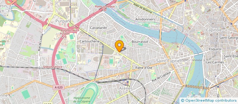 localisation de l'entreprise MADAME CAROLINE DIDIER à TOULOUSE