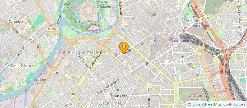 localisation de l'entreprise MADAME CAROLINE DIDIER à LILLE