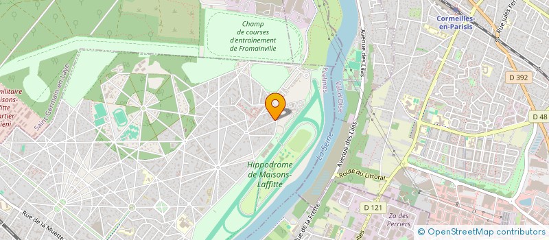 localisation de l'entreprise MADAME CAROLINE DISSIDI à MAISONS-LAFFITTE