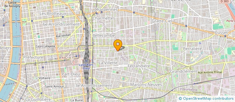 localisation de l'entreprise MADAME CAROLINE DOLANT  LYON