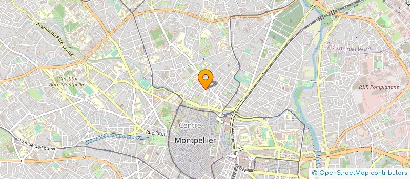 localisation de l'entreprise MADAME CAROLINE DOLLE à MONTPELLIER