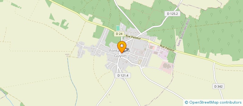 localisation de l'entreprise MADAME CAROLINE DONDON à FONTAINE-LA-GUYON