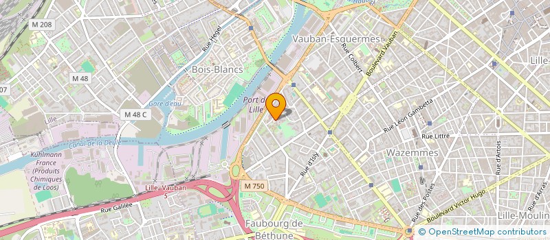 localisation de l'entreprise MADAME CAROLINE DRESCHEL à LILLE