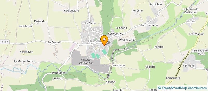 localisation de l'entreprise MADAME CAROLINE DREUX  PLUMELIN