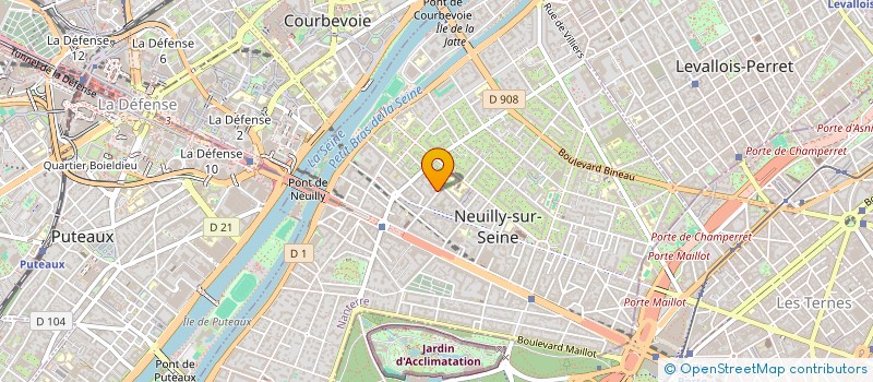 localisation de l'entreprise MADAME CAROLINE DROUIN à NEUILLY-SUR-SEINE
