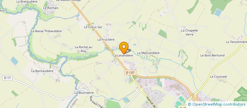 localisation de l'entreprise MADAME CAROLINE DUBIN  SAINT-FULGENT