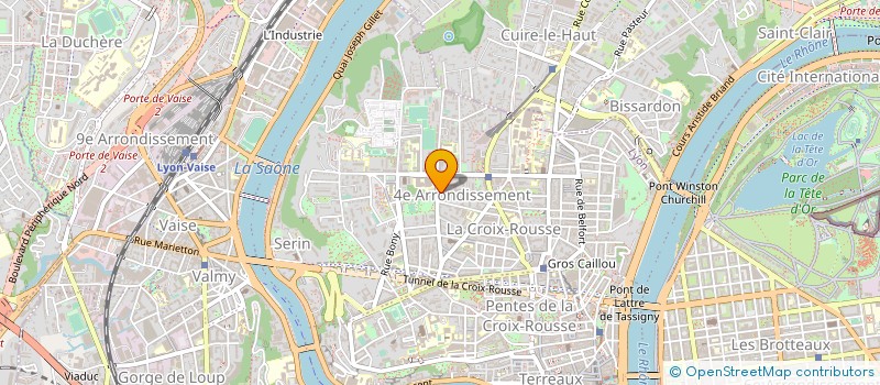 localisation de l'entreprise MADAME CAROLINE DUCHARME à LYON