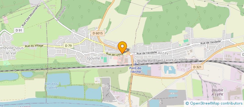 localisation de l'entreprise MADAME CAROLINE DUCHE  AMFREVILLE-SUR-ITON