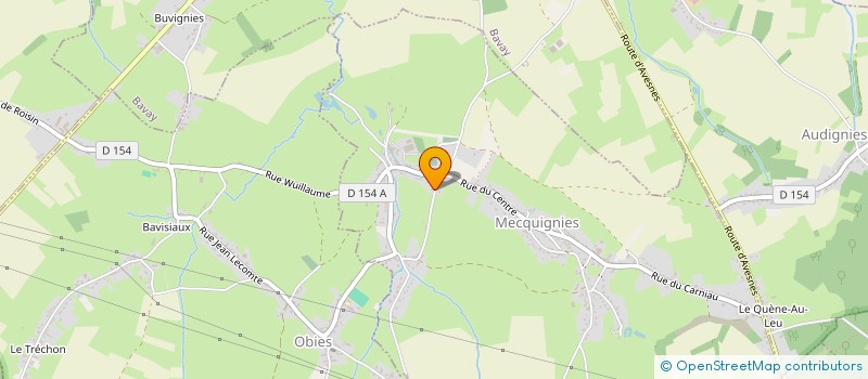 localisation de l'entreprise MADAME CAROLINE DUCORNET  MECQUIGNIES