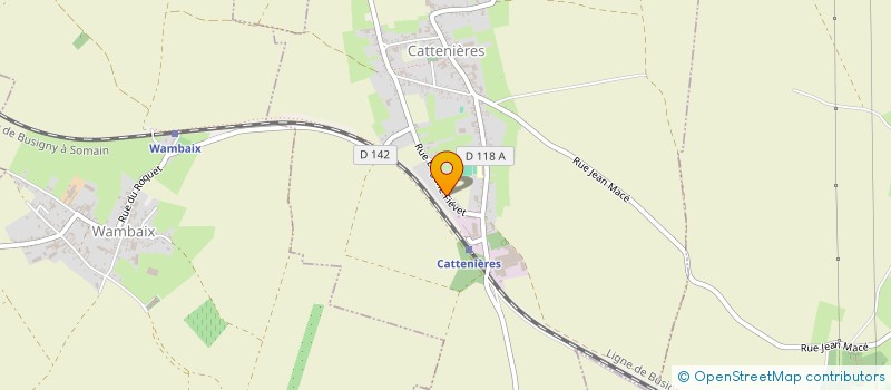 localisation de l'entreprise MADAME CAROLINE DUCOURANT à CATTENIERES