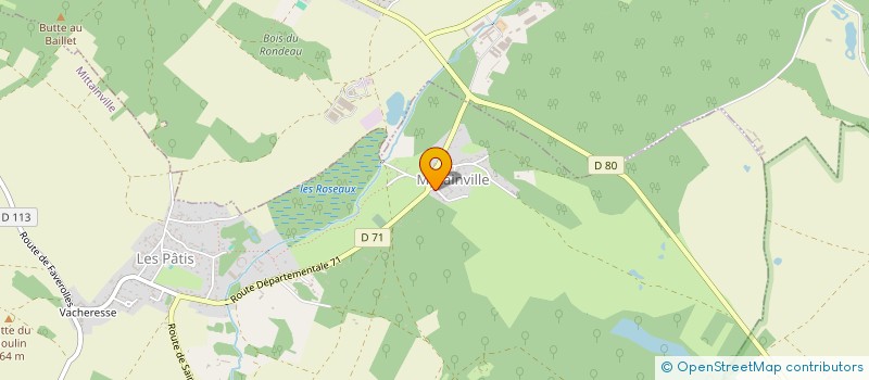 localisation de l'entreprise MADAME CAROLINE DUCOURTIOUX  MITTAINVILLE