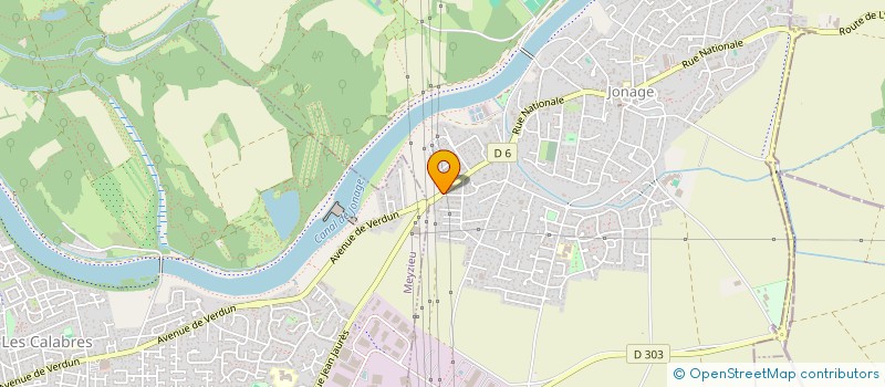 localisation de l'entreprise MADAME CAROLINE DUCRUIX  JONAGE