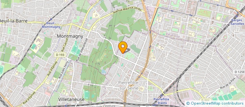 localisation de l'entreprise MADAME CAROLINE DUHAMEL à PIERREFITTE-SUR-SEINE