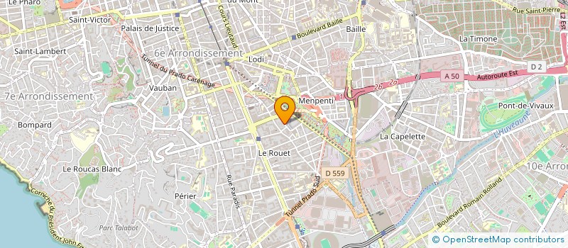 localisation de l'entreprise MADAME CAROLINE DUJARDIN à MARSEILLE