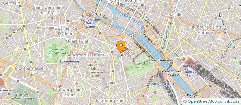 localisation de l'entreprise MADAME CAROLINE DUMAS  PARIS