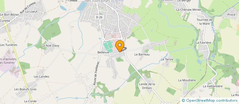 localisation de l'entreprise MADAME CAROLINE DUMENIL à GRANDCHAMP-DES-FONTAINES