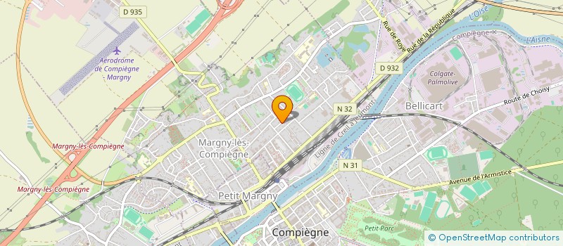 localisation de l'entreprise MADAME CAROLINE DUMUSOY à MARGNY-LES-COMPIEGNE