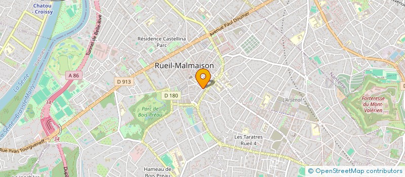 localisation de l'entreprise MADAME CAROLINE DUPONT à RUEIL MALMAISON
