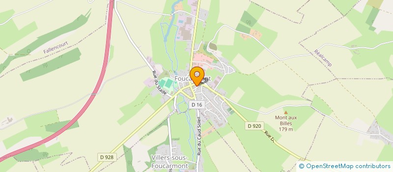 localisation de l'entreprise MADAME CAROLINE DUPONT  FOUCARMONT